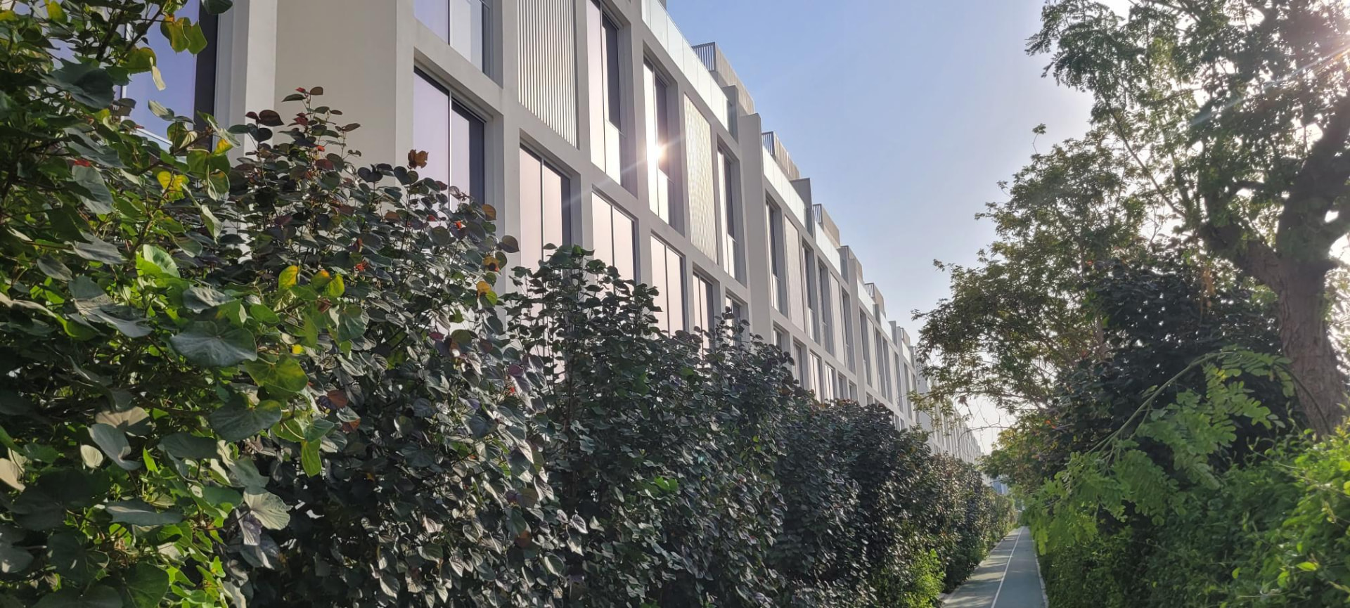 Exterior of a private villa in Al Barari, Dubai, where ONYX NOVA installed a concealed humidity-control system.